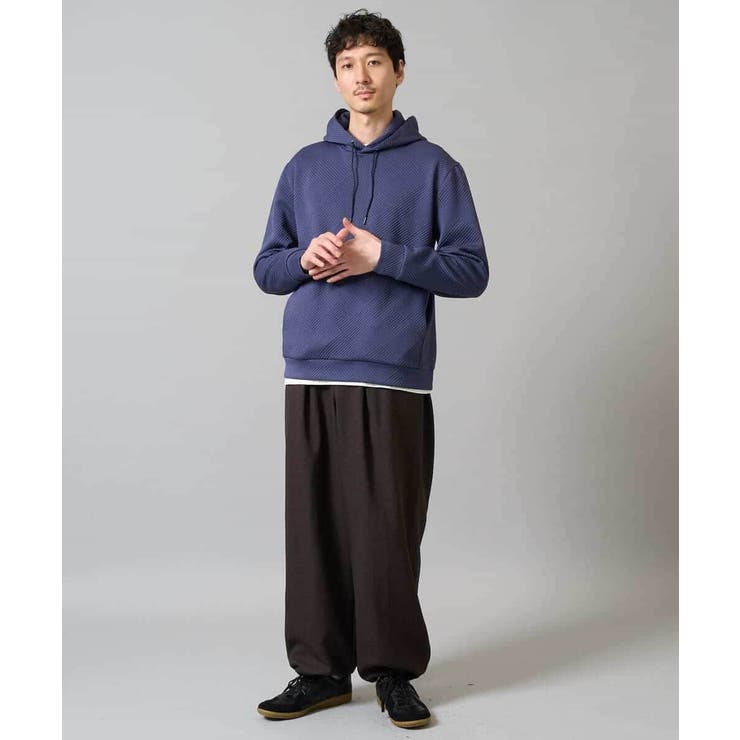 幾何ジャカードプルオーバーパーカー | a.v.v【MEN】 | 詳細画像7 