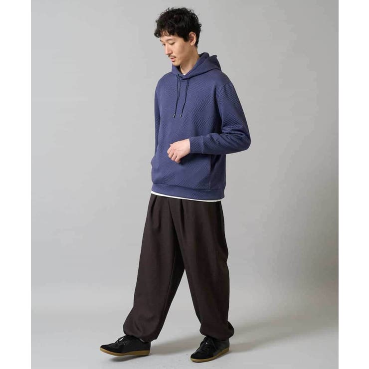 幾何ジャカードプルオーバーパーカー | a.v.v【MEN】 | 詳細画像8 