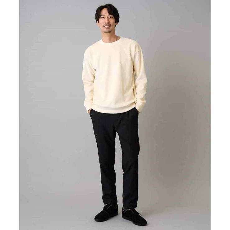 【洗濯機で洗える】カットコーデュロイプルオーバー | a.v.v【MEN】 | 詳細画像2 