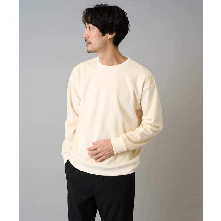 【洗濯機で洗える】カットコーデュロイプルオーバー | a.v.v【MEN】 | 詳細画像26 