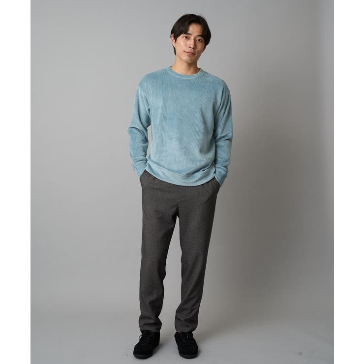 【洗濯機で洗える】カットコーデュロイプルオーバー | a.v.v【MEN】 | 詳細画像35 