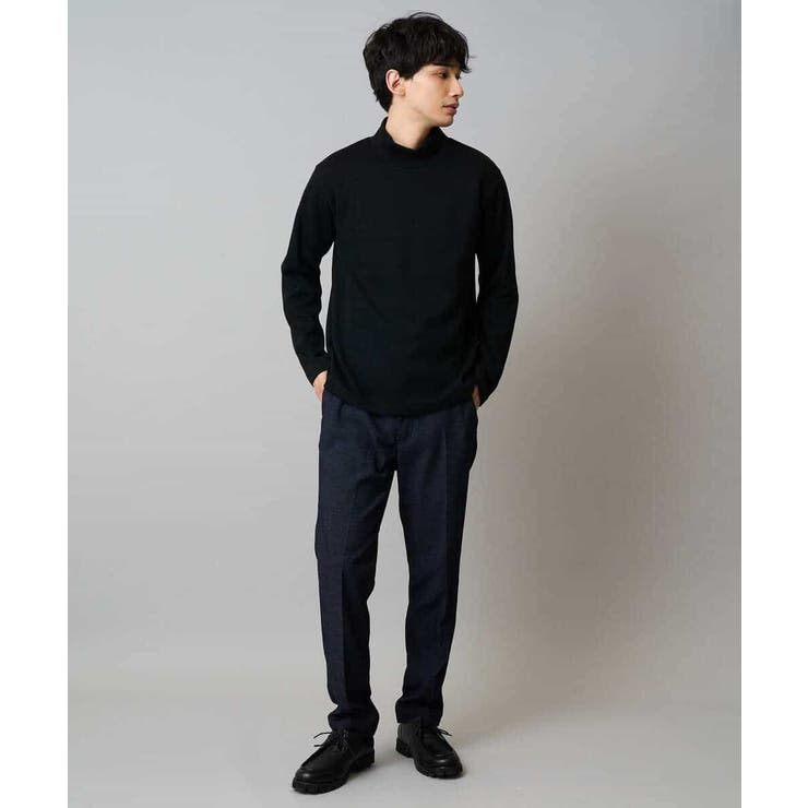 アゼダブルフェイスハイネックカットソー | a.v.v【MEN】 | 詳細画像12 