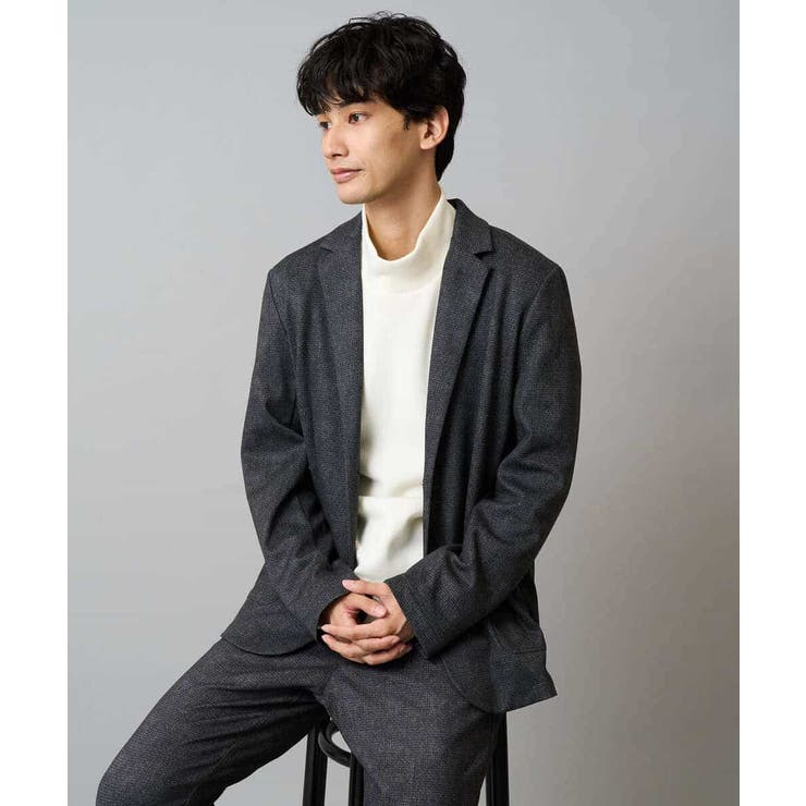 アゼダブルフェイスハイネックカットソー | a.v.v【MEN】 | 詳細画像19 