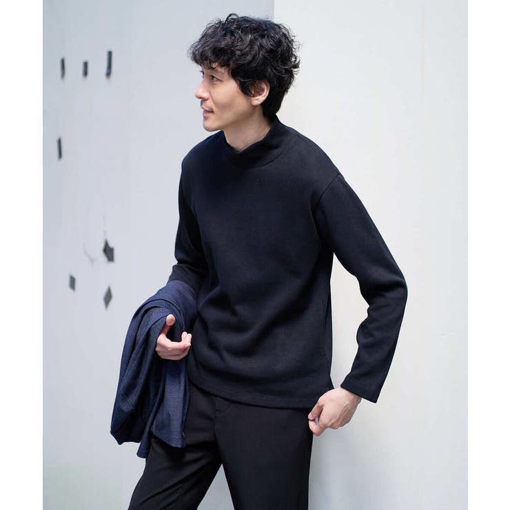 アゼダブルフェイスハイネックカットソー | a.v.v【MEN】 | 詳細画像21 