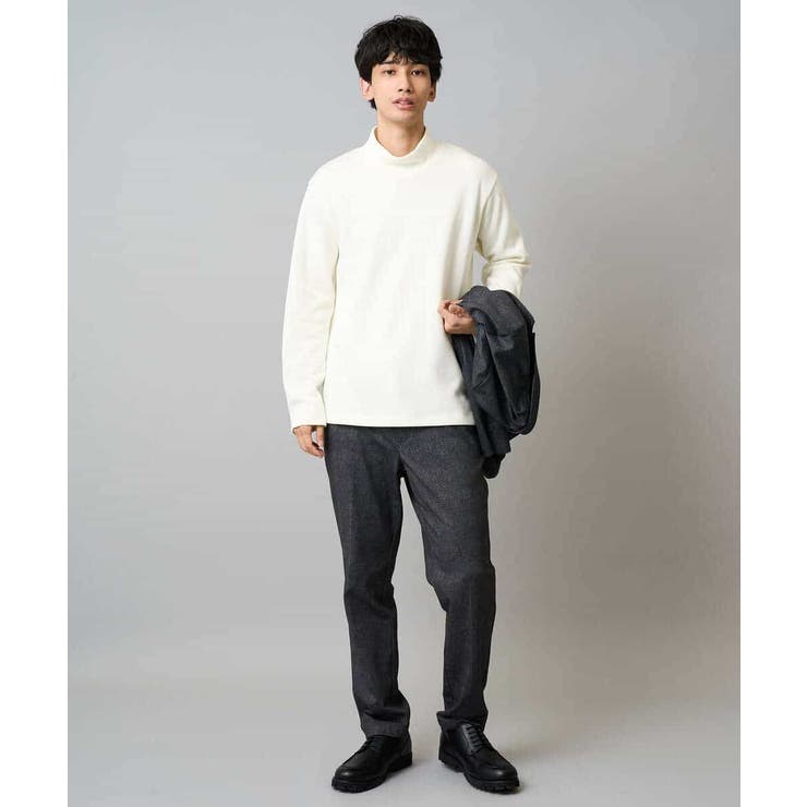 アゼダブルフェイスハイネックカットソー | a.v.v【MEN】 | 詳細画像6 