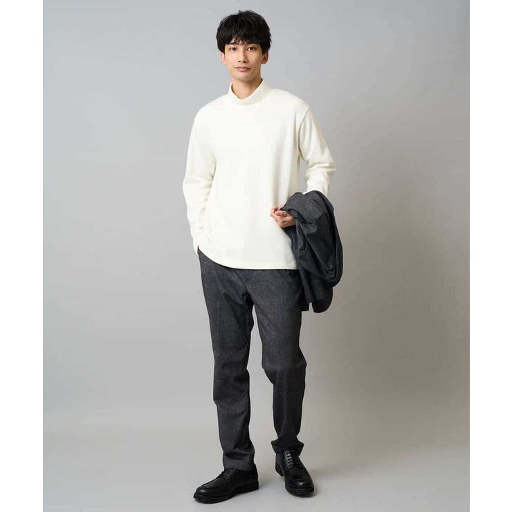 アゼダブルフェイスハイネックカットソー | a.v.v【MEN】 | 詳細画像7 