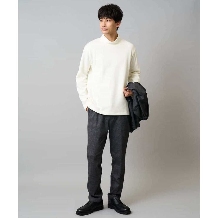 アゼダブルフェイスハイネックカットソー | a.v.v【MEN】 | 詳細画像8 