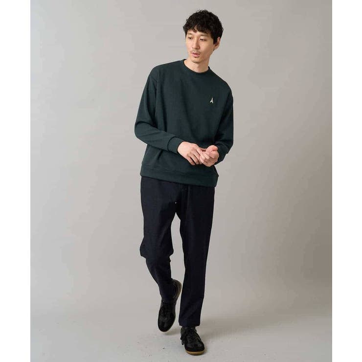 アゼダブルフェイスワンポイント刺繍プルオーバー | a.v.v【MEN】 | 詳細画像11 