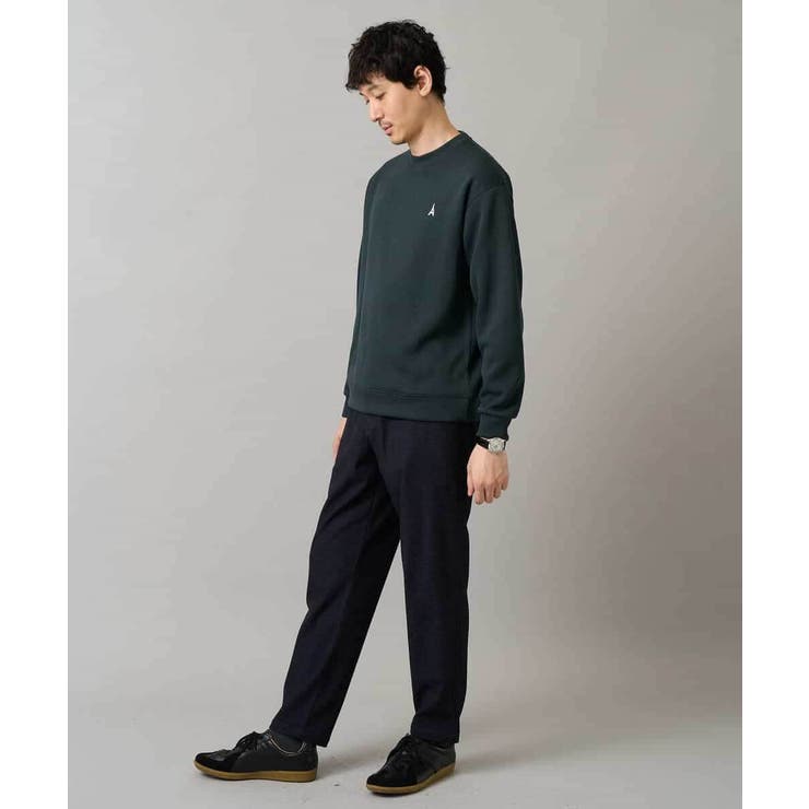 アゼダブルフェイスワンポイント刺繍プルオーバー | a.v.v【MEN】 | 詳細画像12 