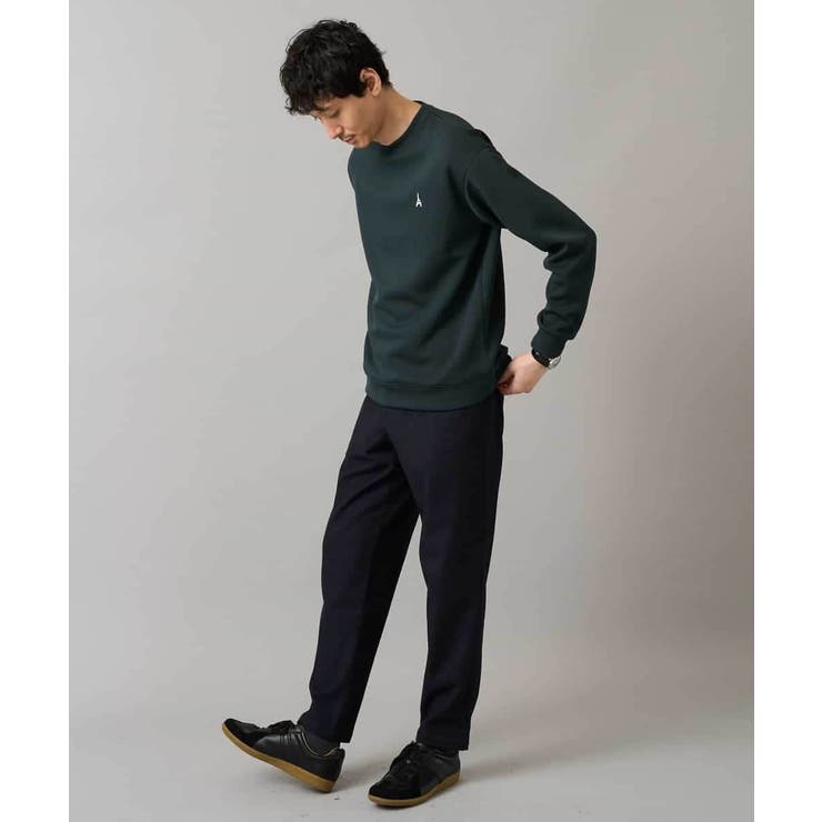 アゼダブルフェイスワンポイント刺繍プルオーバー | a.v.v【MEN】 | 詳細画像13 