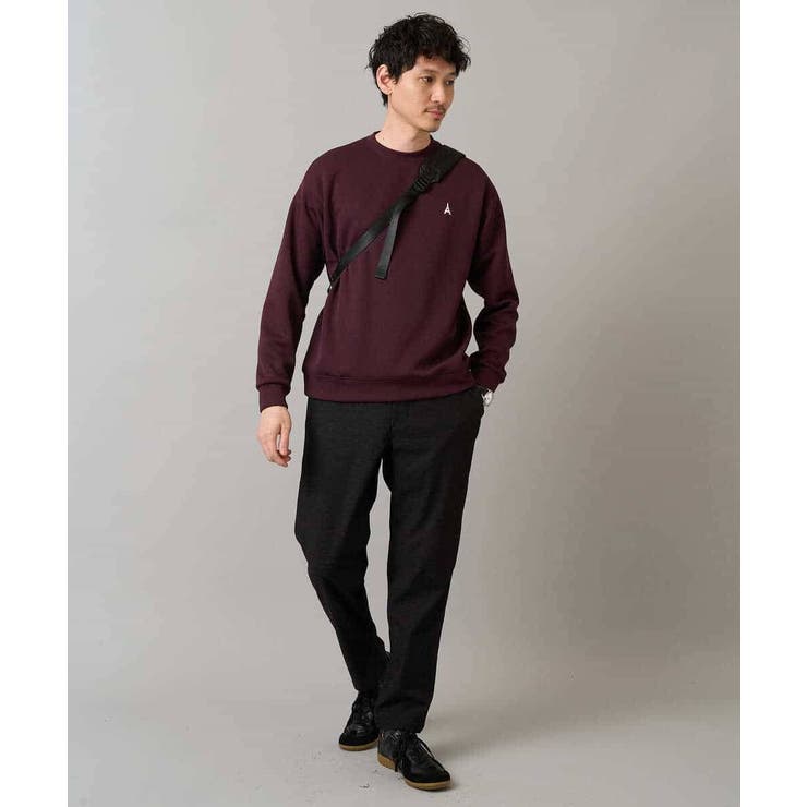 アゼダブルフェイスワンポイント刺繍プルオーバー | a.v.v【MEN】 | 詳細画像17 