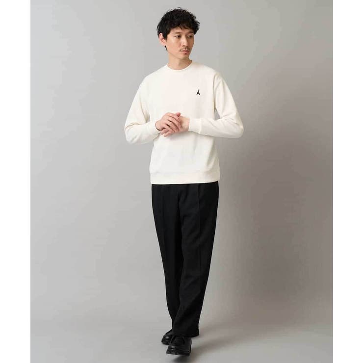 アゼダブルフェイスワンポイント刺繍プルオーバー | a.v.v【MEN】 | 詳細画像21 