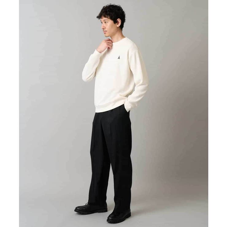 アゼダブルフェイスワンポイント刺繍プルオーバー | a.v.v【MEN】 | 詳細画像22 