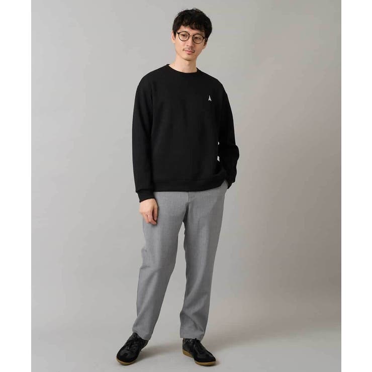 アゼダブルフェイスワンポイント刺繍プルオーバー | a.v.v【MEN】 | 詳細画像26 