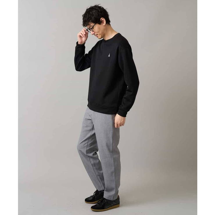 アゼダブルフェイスワンポイント刺繍プルオーバー | a.v.v【MEN】 | 詳細画像28 