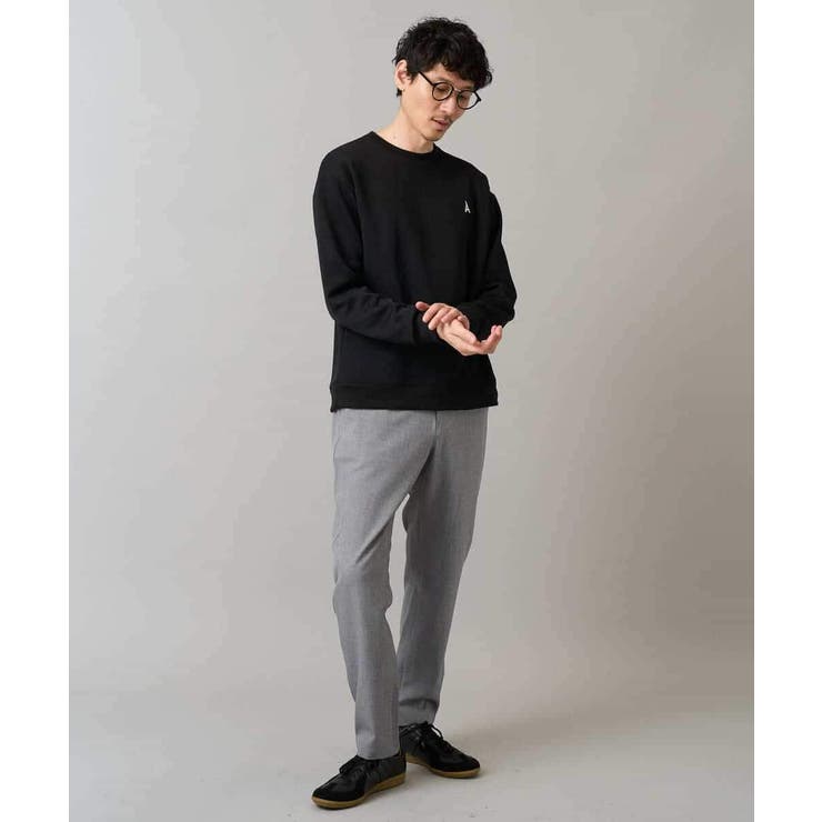 アゼダブルフェイスワンポイント刺繍プルオーバー | a.v.v【MEN】 | 詳細画像29 