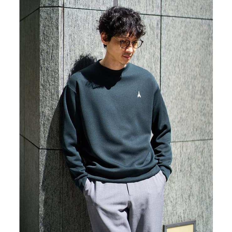 アゼダブルフェイスワンポイント刺繍プルオーバー | a.v.v【MEN】 | 詳細画像33 