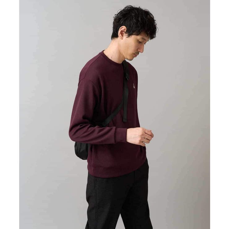 アゼダブルフェイスワンポイント刺繍プルオーバー | a.v.v【MEN】 | 詳細画像39 