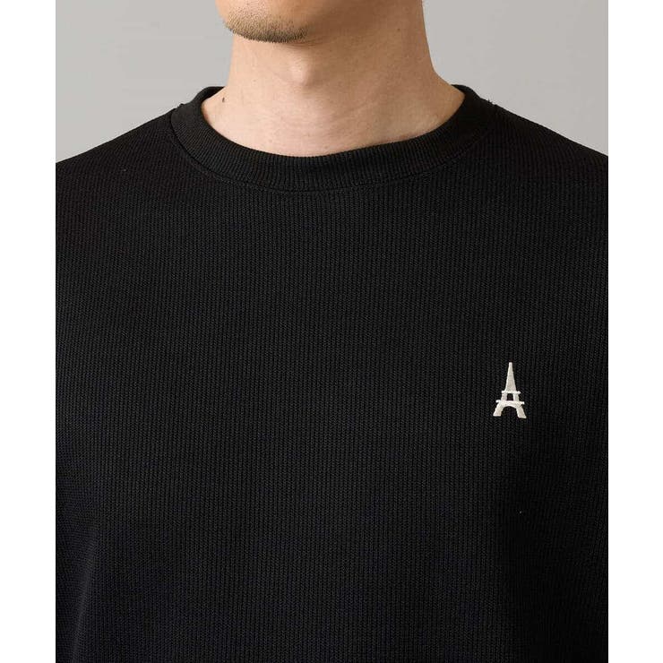 アゼダブルフェイスワンポイント刺繍プルオーバー | a.v.v【MEN】 | 詳細画像48 