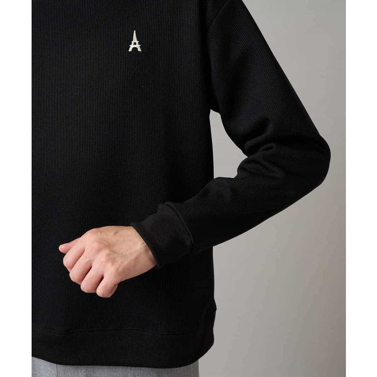 アゼダブルフェイスワンポイント刺繍プルオーバー | a.v.v【MEN】 | 詳細画像49 