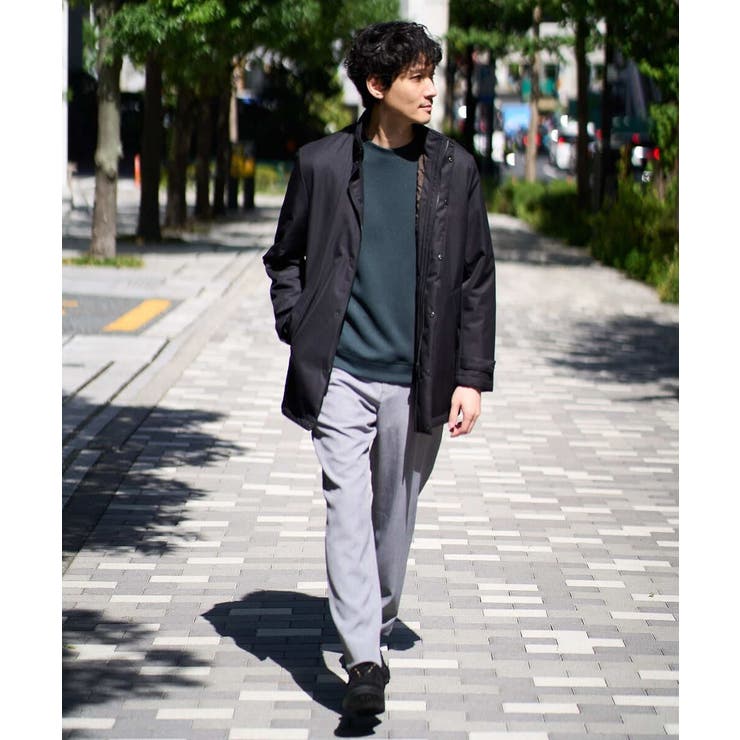 アゼダブルフェイスワンポイント刺繍プルオーバー | a.v.v【MEN】 | 詳細画像8 