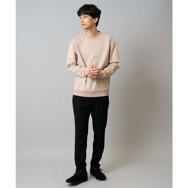 ツイルエンボスフェイクスエードプルオーバー | a.v.v【MEN】 | 詳細画像11