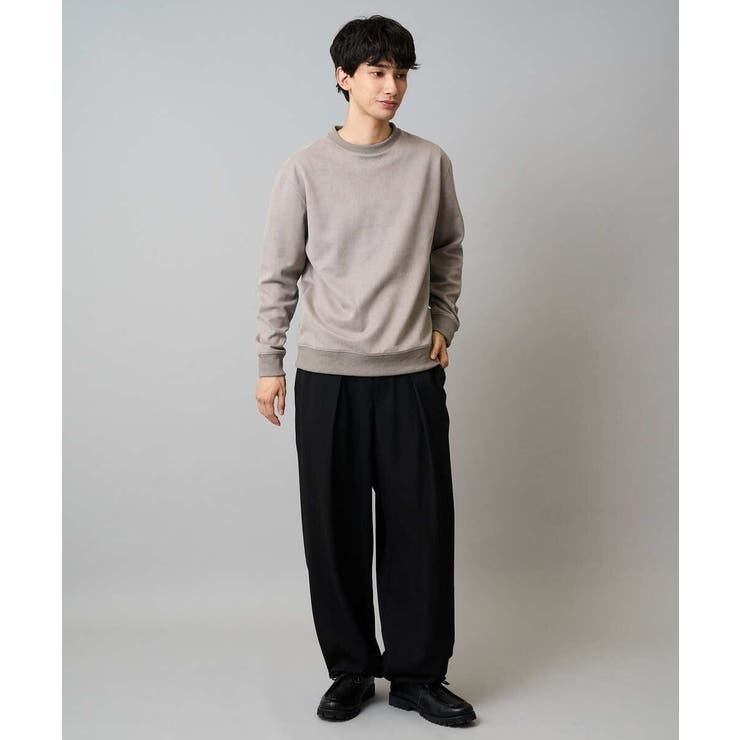 ツイルエンボスフェイクスエードプルオーバー | a.v.v【MEN】 | 詳細画像16