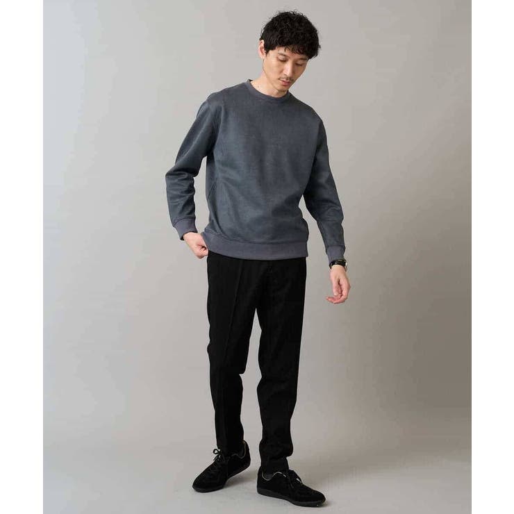 ツイルエンボスフェイクスエードプルオーバー | a.v.v【MEN】 | 詳細画像4