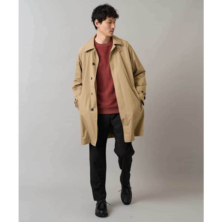 ヘリンボーン起毛セミワイドシルエットプルオーバー | a.v.v【MEN】 | 詳細画像13 