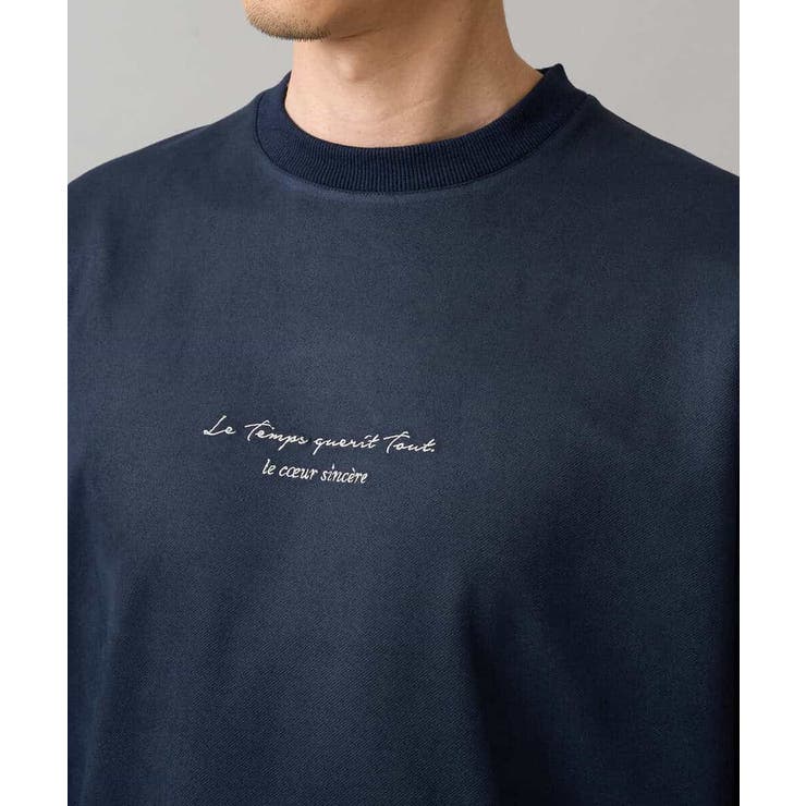 ツイルエンボスフェイクスエードミニロゴプルオーバー | a.v.v【MEN】 | 詳細画像17 