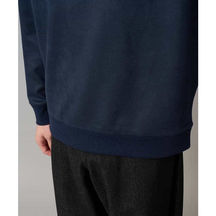 ツイルエンボスフェイクスエードミニロゴプルオーバー | a.v.v【MEN】 | 詳細画像19 