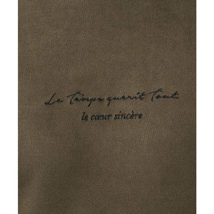 ツイルエンボスフェイクスエードミニロゴプルオーバー | a.v.v【MEN】 | 詳細画像21 