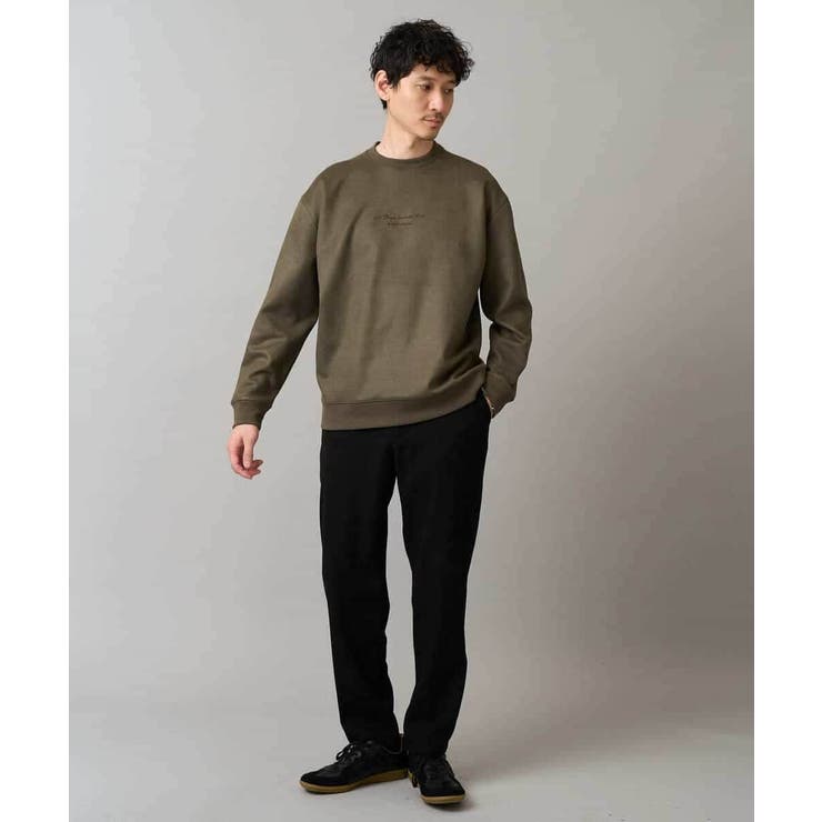 ツイルエンボスフェイクスエードミニロゴプルオーバー | a.v.v【MEN】 | 詳細画像3 