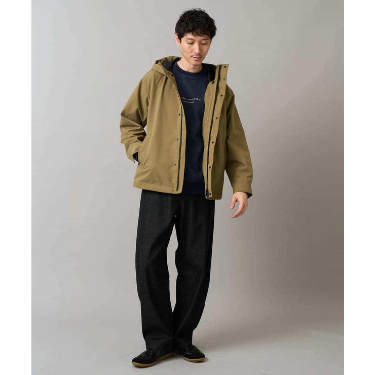 ツイルエンボスフェイクスエードミニロゴプルオーバー | a.v.v【MEN】 | 詳細画像7 