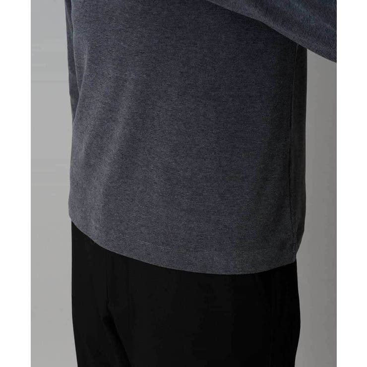 カチオンストレッチモックネックスＴシャツ〈ON/OFF SERIES〉 | a.v.v【MEN】 | 詳細画像18 