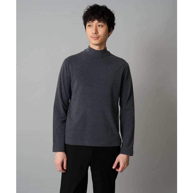 カチオンストレッチモックネックスＴシャツ〈ON/OFF SERIES〉 | a.v.v【MEN】 | 詳細画像8 