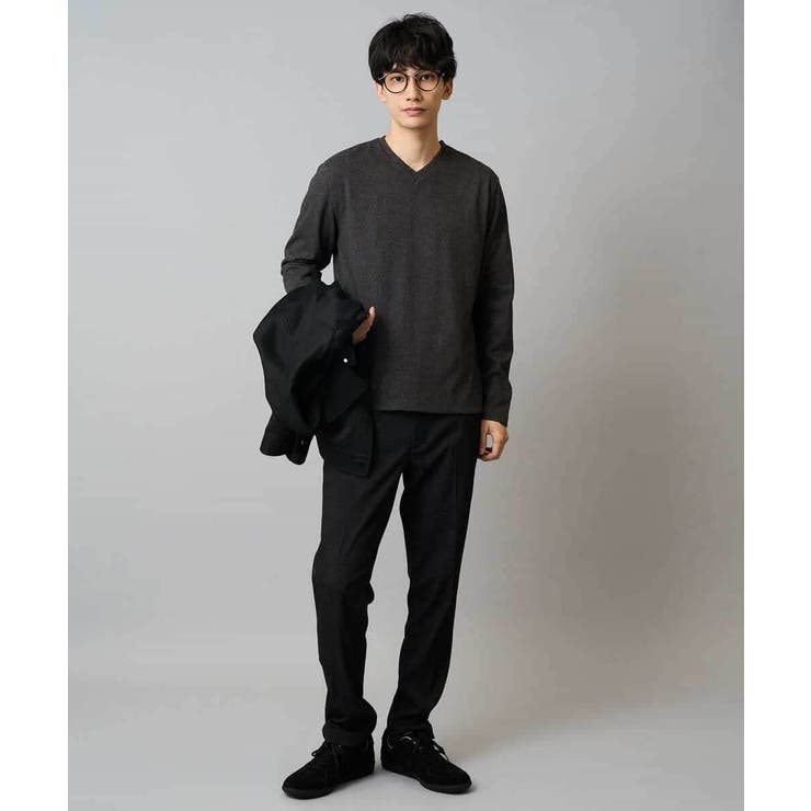 アゼダブルフェイスVネックTシャツ 通勤 ビジネス | a.v.v【MEN】 | 詳細画像11