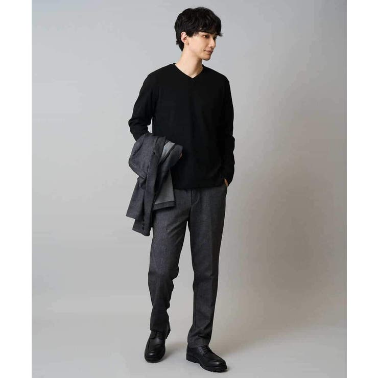 アゼダブルフェイスVネックTシャツ 通勤 ビジネス | a.v.v【MEN】 | 詳細画像18