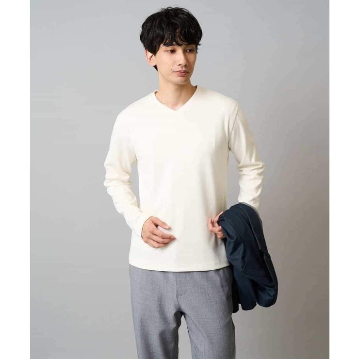 アゼダブルフェイスVネックTシャツ 通勤 ビジネス | a.v.v【MEN】 | 詳細画像23