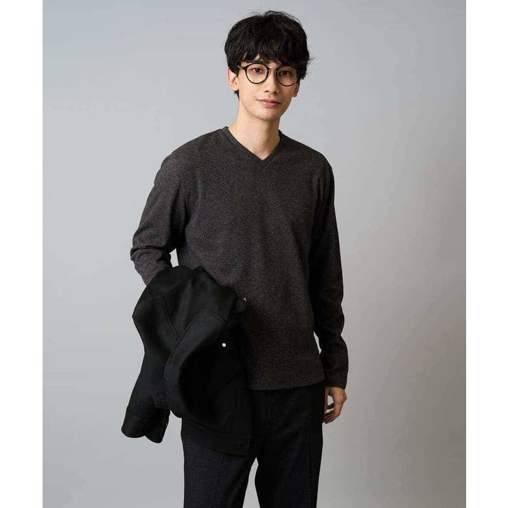 アゼダブルフェイスVネックTシャツ 通勤 ビジネス | a.v.v【MEN】 | 詳細画像25