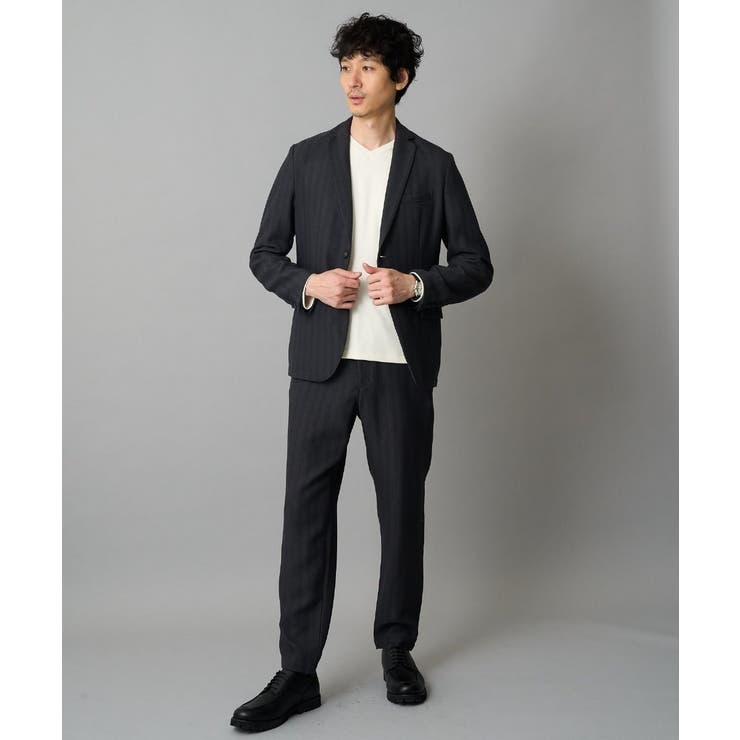 アゼダブルフェイスVネックTシャツ 通勤 ビジネス | a.v.v【MEN】 | 詳細画像3