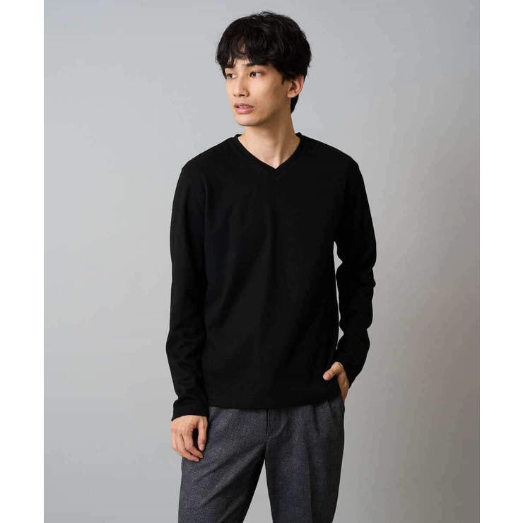 アゼダブルフェイスVネックTシャツ 通勤 ビジネス | a.v.v【MEN】 | 詳細画像30