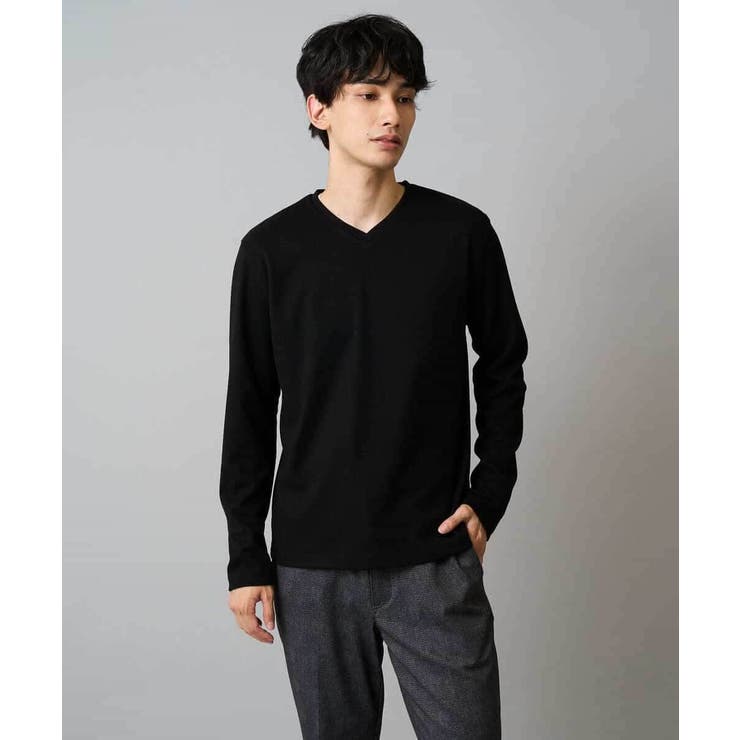 アゼダブルフェイスVネックTシャツ 通勤 ビジネス | a.v.v【MEN】 | 詳細画像31