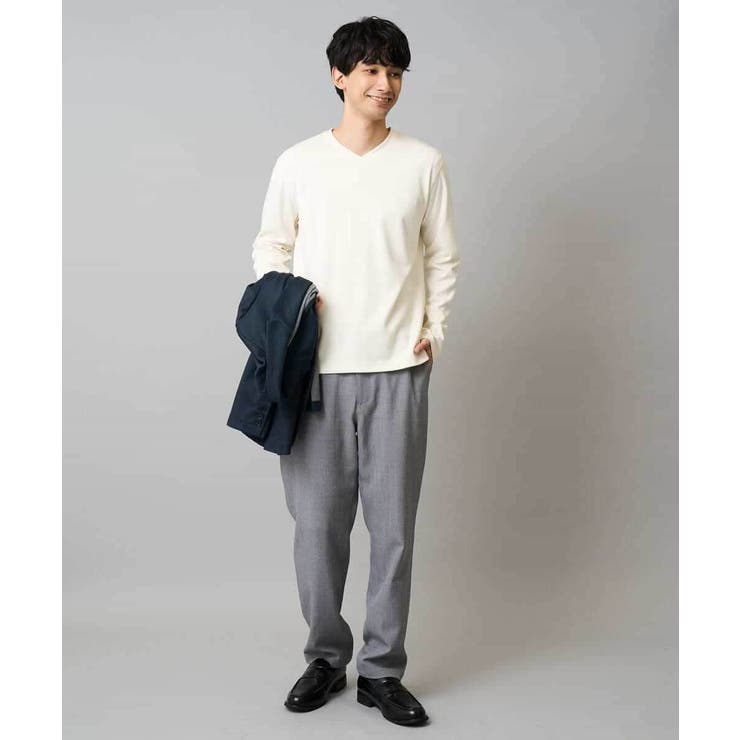 アゼダブルフェイスVネックTシャツ 通勤 ビジネス | a.v.v【MEN】 | 詳細画像7