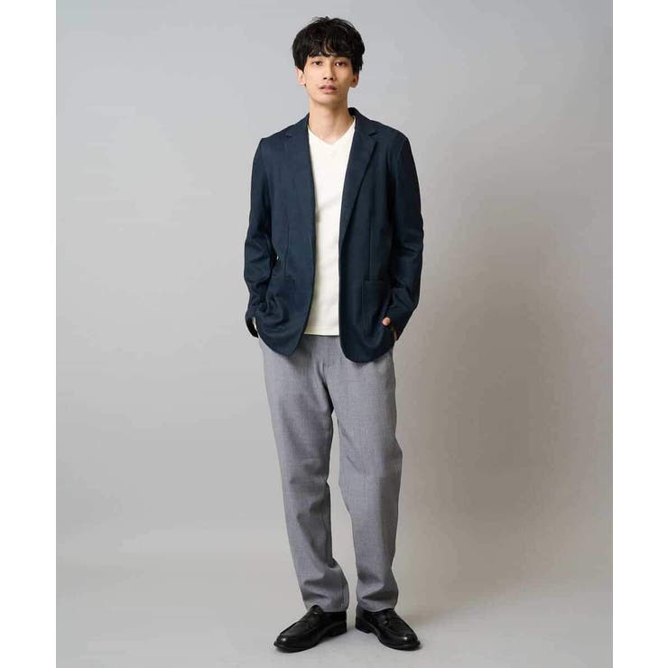 アゼダブルフェイスVネックTシャツ 通勤 ビジネス | a.v.v【MEN】 | 詳細画像9