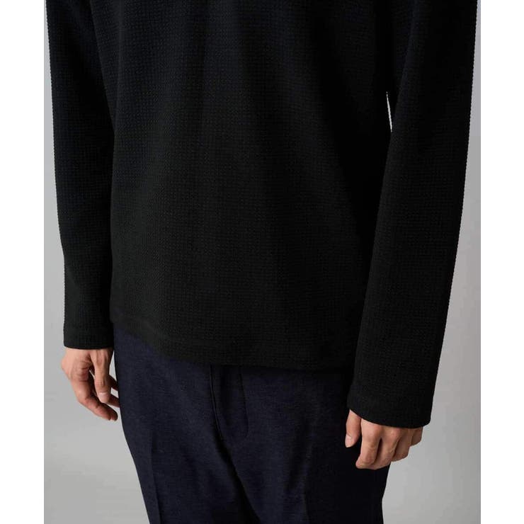 千鳥ジャカードVネックTシャツ 通勤 ビジネス | a.v.v【MEN】 | 詳細画像20 