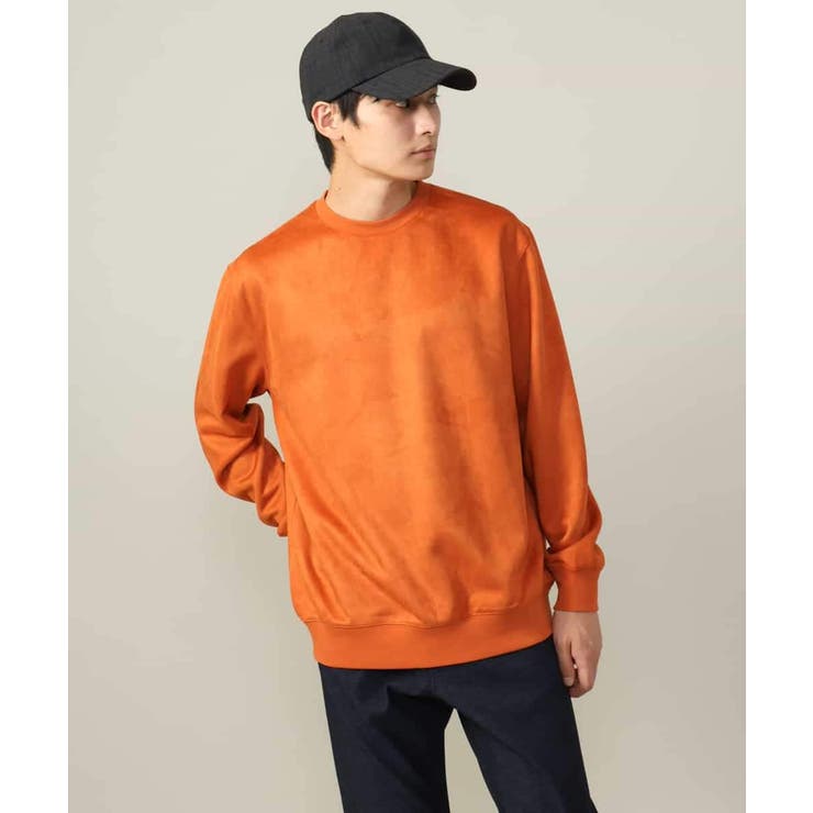 【春まで使える】フェイクスエードセミワイドシルエットプルオーバー(無地） | a.v.v【MEN】 | 詳細画像27 