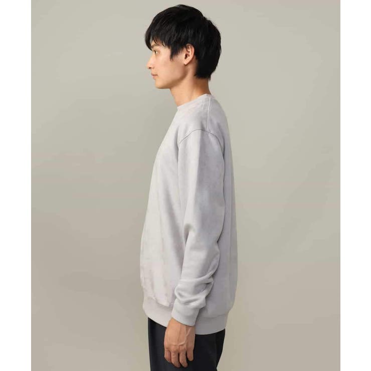【春まで使える】フェイクスエードセミワイドシルエットプルオーバー(無地） | a.v.v【MEN】 | 詳細画像32 