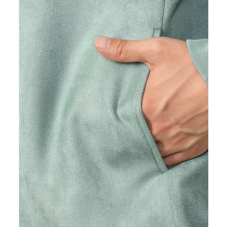 【春まで使える】フェイクスエードパーカー(無地） | a.v.v【MEN】 | 詳細画像11 