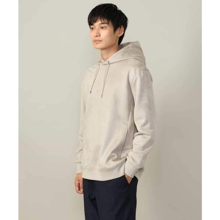 【春まで使える】フェイクスエードパーカー(無地） | a.v.v【MEN】 | 詳細画像5 